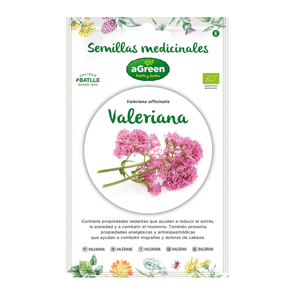 SOBRE DE SEMILLAS VALERIANA 