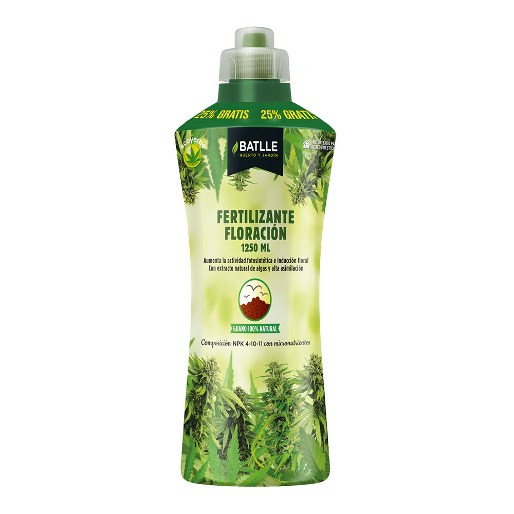 FERTILIZANTE ECOYERBA PARA FLORACION 1250ml 710563UNID BATLLE