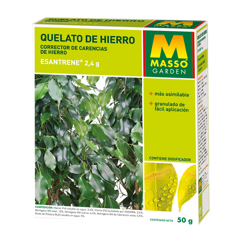 QUELATO DE HIERRO 50g. FERTILIZANTE 234078N MASSÓ