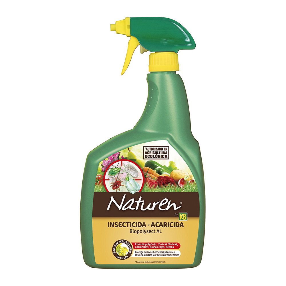 KB NATUREN PISTOLA INSECTICIDA-ACARICIDA RTU 800ml