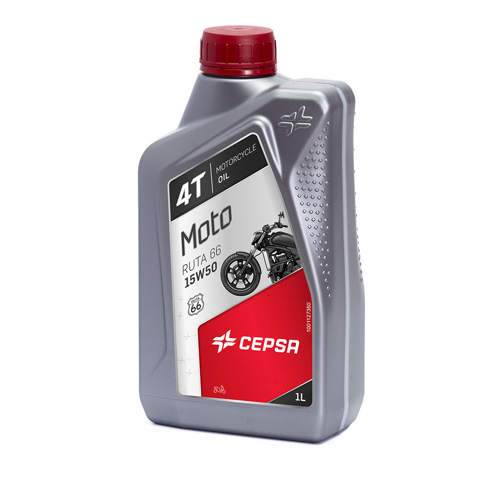 LUBRICANTE MOTO - MOTOCULTOR 1L. 4T RUTA 66 15W50 CEPSA