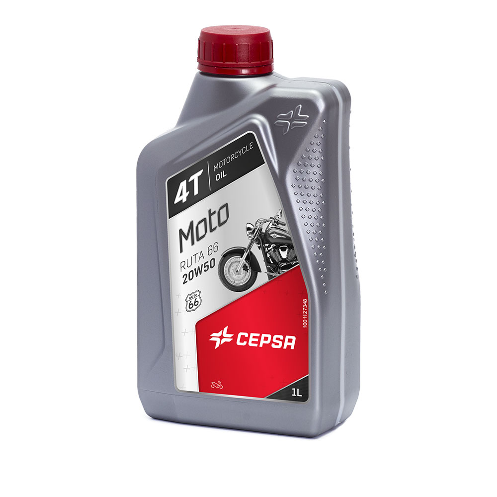 LUBRICANTE MOTO - MOTOCULTOR 1L. 4T RUTA 66 20W50 CEPSA