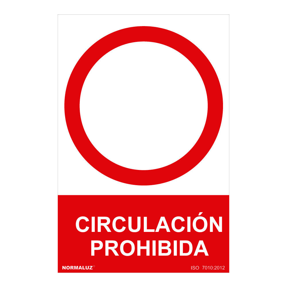 SEÑAL PROHIBIDO 