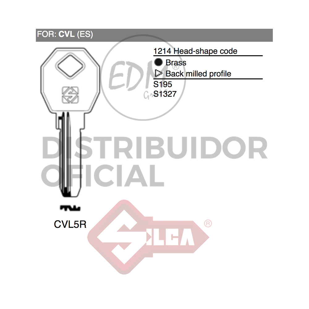 LLAVE LATON CVL5R CVL