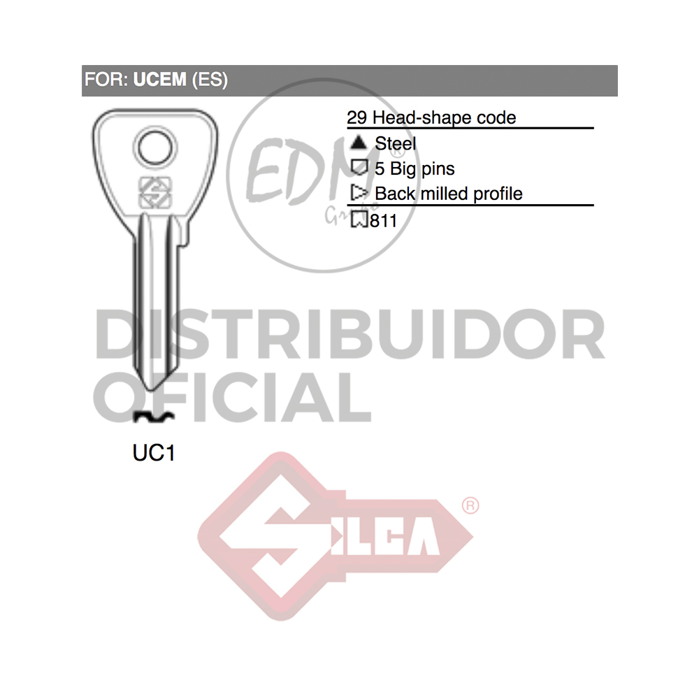 LLAVE ACERO UC1