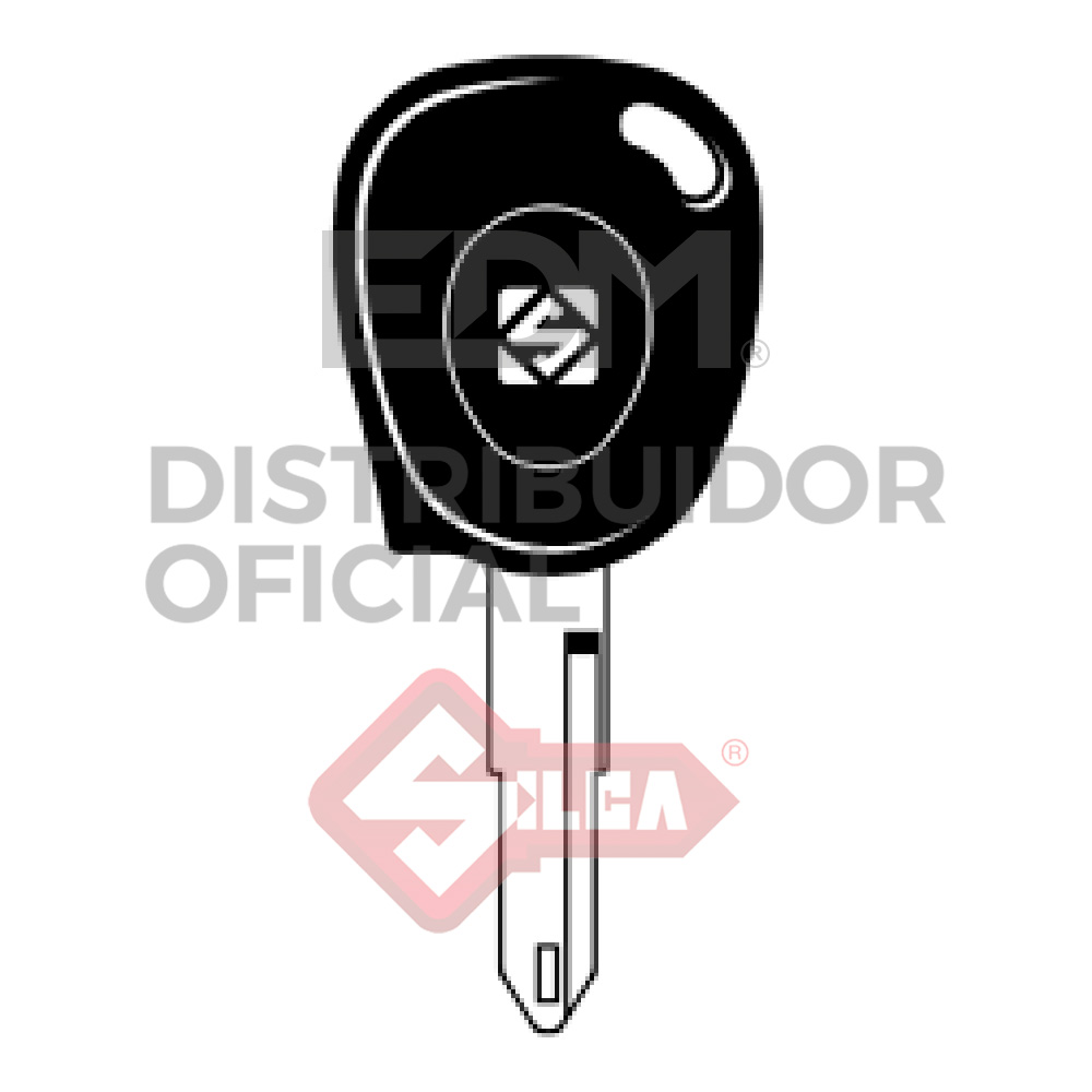 LLAVE TRANSPONDER S/CHIP - C/TAPON PARA DAF (TRUCKS), NISSAN, OPEL, PEUGEOT Y RENAULT NE73TE.