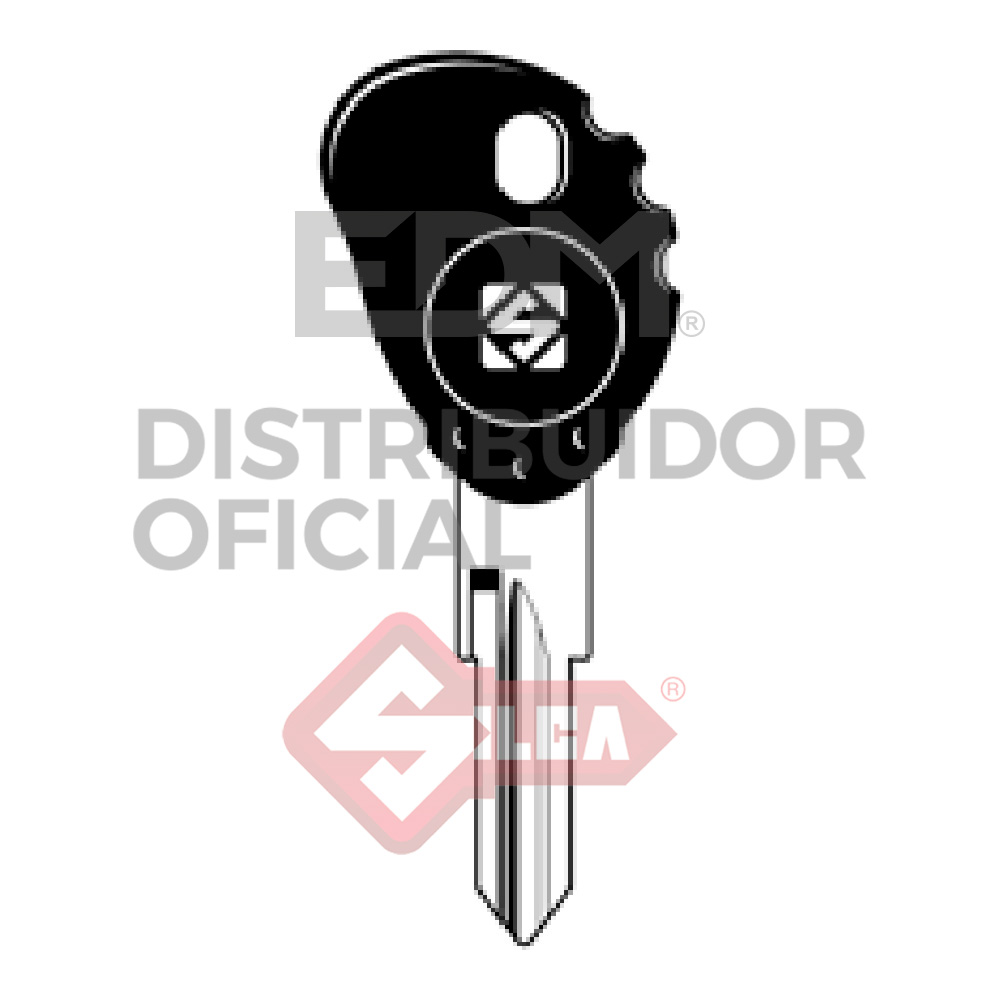 LLAVE TRANSPONDER S/CHIP - C/TAPON PARA BMW, GILERA, HONDA, MBK, TRIUMPH Y YAMAHA (CICLOMOTORES Y MOTOCICLETAS) ZD24RTE