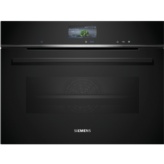 HORNO COMPACTO MULTIFUNCION CRISTAL NEGRO SIEMENS CS736G1B1