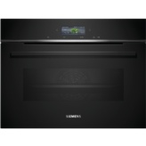 HORNO COMPACTO MULTIFUNCION CRISTAL NEGRO SIEMENS CB734G1B1