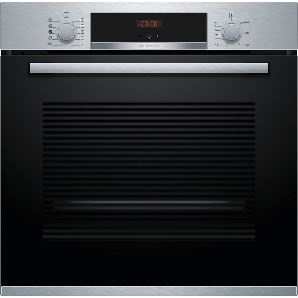 HORNO MULTIFUNCION CRISTAL NEGRO-INOX BOSCH HRA512ES0