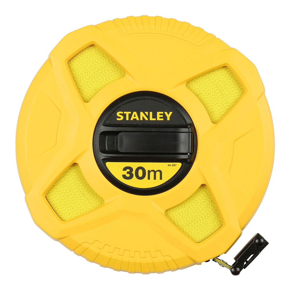 CINTA LARGA DE FIBRA DE VIDRIO 30m x 12,5mm CERRADA 0-34-297 STANLEY