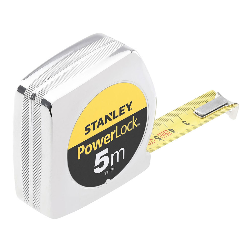 FLEXÓMETRO POWERLOCK CLASSIC 5m x 19mm 1-33-194 STANLEY