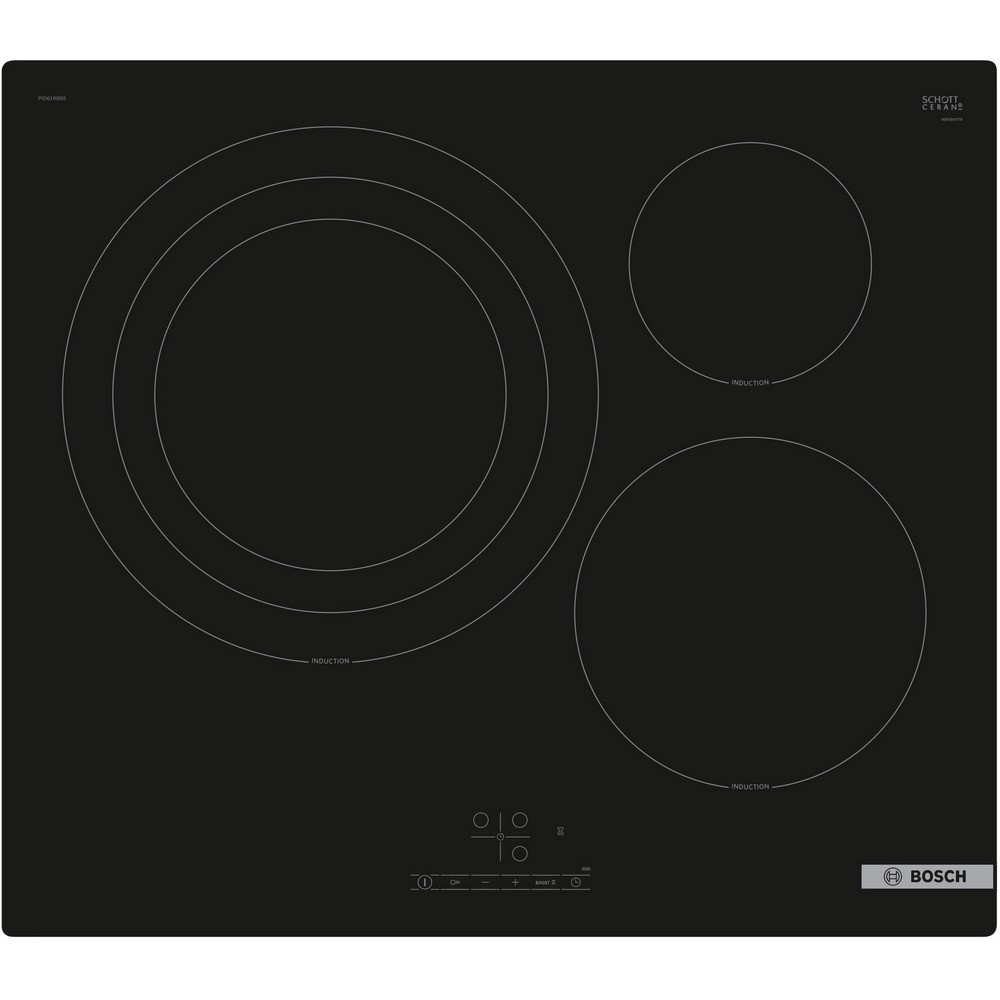 PLACA INDUCCION 3 FUEGOS BOSCH PID61RBB5E