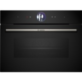 HORNO COMPACTO MULTIFUNCION CON VAPOR CRISTAL NEGRO BOSCH CSG7361B1