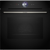 HORNO MULTIFUNCION PIROLITICO CRISTAL NEGRO BOSCH HBG7764B1