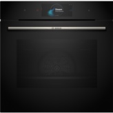 HORNO MULTIFUNCION PIROLITICO CON VAPOR CRISTAL NEGRO BOSCH HRG7784B1