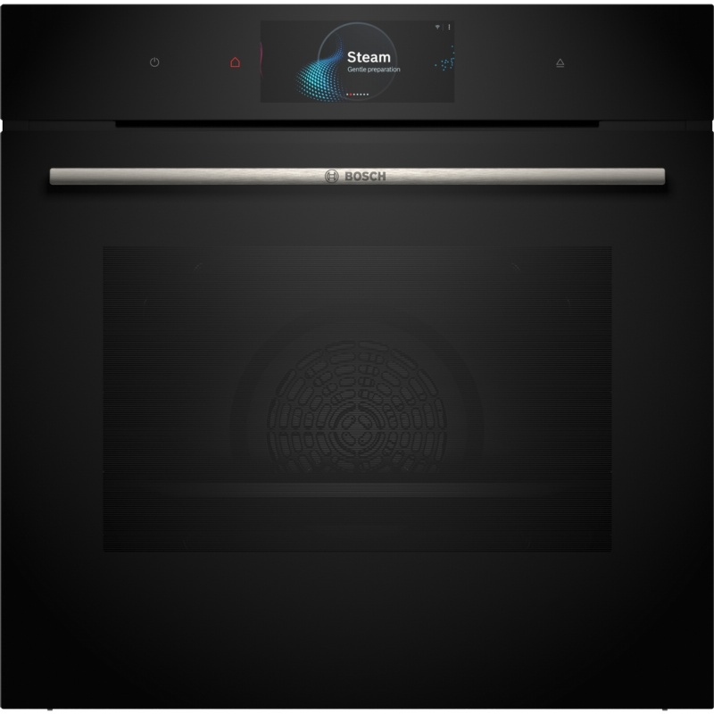 HORNO MULTIFUNCION CON VAPOR CRISTAL NEGRO BOSCH HSG7584B1