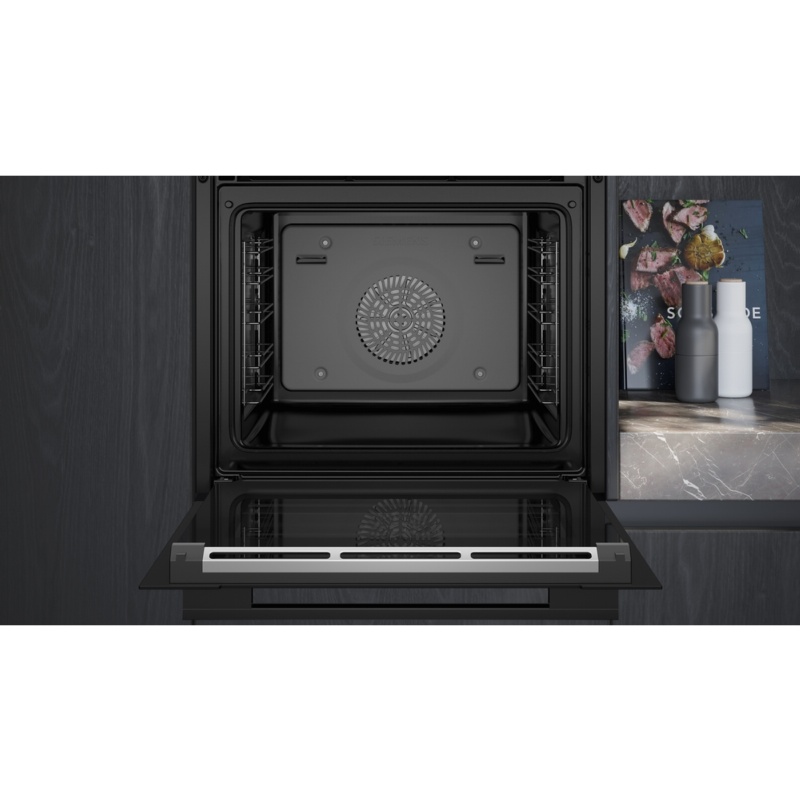 HORNO MULTIFUNCION CON VAPOR CRISTAL NEGRO SIEMENS HR736G1B1 2