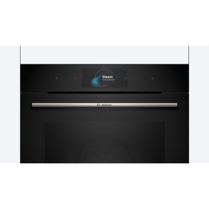 HORNO MULTIFUNCION CON VAPOR CRISTAL NEGRO BOSCH HSG7584B1 1