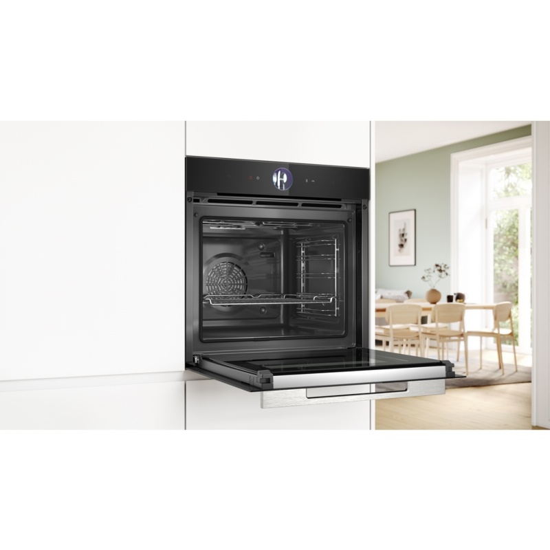 HORNO MULTIFUNCION CON VAPOR CRISTAL NEGRO BOSCH HRG7761B1 3