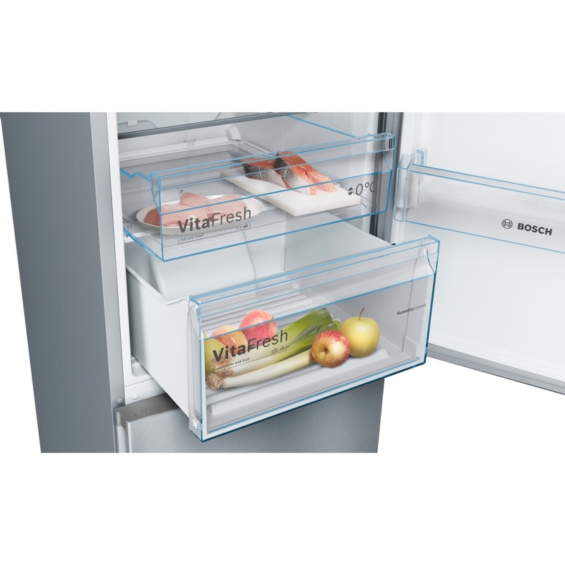 FRIGORIFICO COMBI NO FROST INOX BOSCH KGN362IDA 1