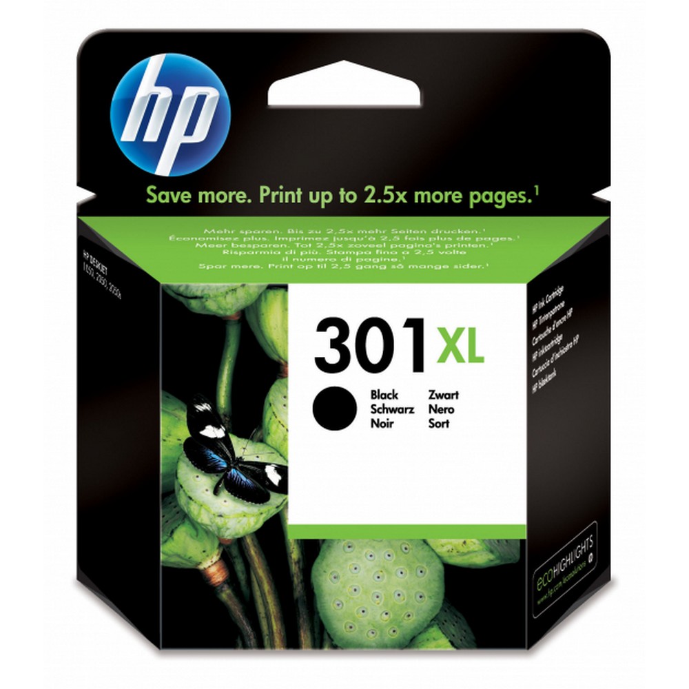 TINTA HP 301XL NEGRO CH563EE