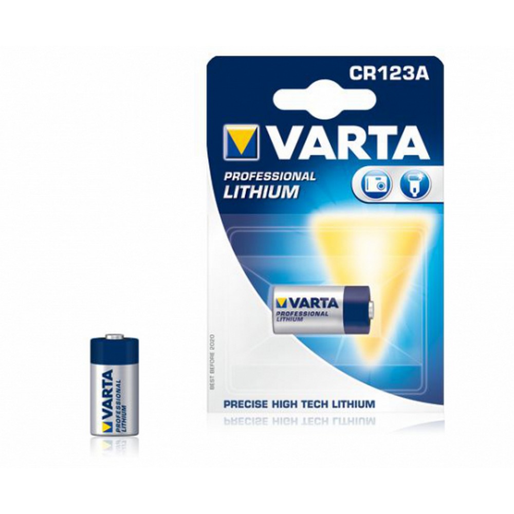 PILA VARTA CR123A LITIO 3V 1 BLISTER