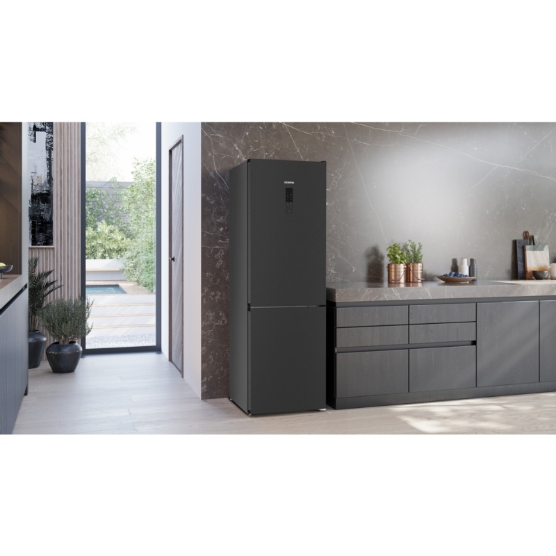 FRIGORIFICO COMBI NO FROST BLACK INOX SIEMENS KG36NXXBF 1