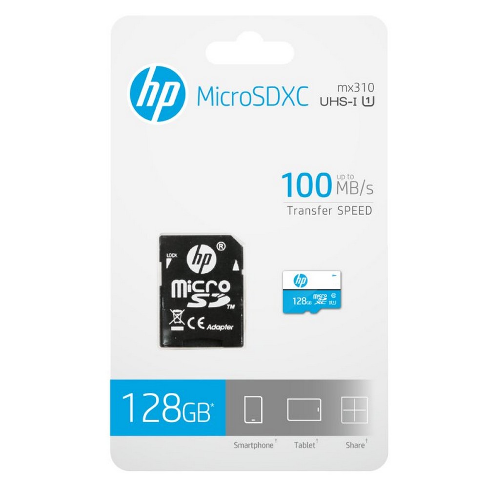 TARJETA DE MEMORIA HP MICRO SD 128GB CI10 U1