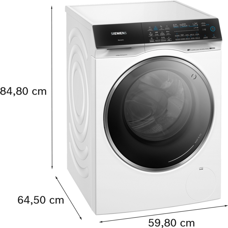 LAVADORA SECADORA 10,5 kg lavado y 6 kg de secado 1400 rpm SIEMENS WN54C2A0ES 1