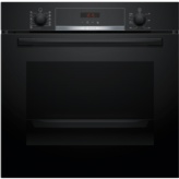 HORNO MULTIFUNCION PIROLITICO CRISTAL NEGRO BOSCH HBA574BB3