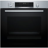 HORNO MULTIFUNCION PIROLITICO CRISTAL NEGRO-INOX BOSCH HBG578ES7