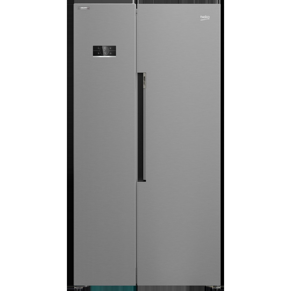 FRIGORIFICO SIDE BY SIDE NO FROST INOX BEKO GN1603140XBN