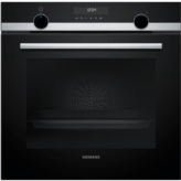 HORNO MULTIFUNCION PIROLITICO CRISTAL NEGRO-INOX SIEMENS HB578GES7