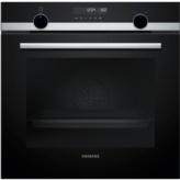 HORNO MULTIFUNCION PIROLITICO CRISTAL NEGRO-INOX SIEMENS HB578GES3