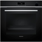 HORNO MULTIFUNCION PIROLITICO CON FUNCION VAPOR CRISTAL NEGRO-INOX SIEMENS HR572GBS3