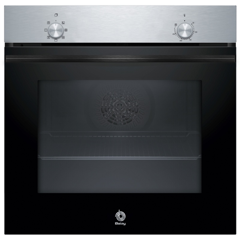 HORNO MULTIFUNCION CRISTAL NEGRO-INOX BALAY 3HB4000X3