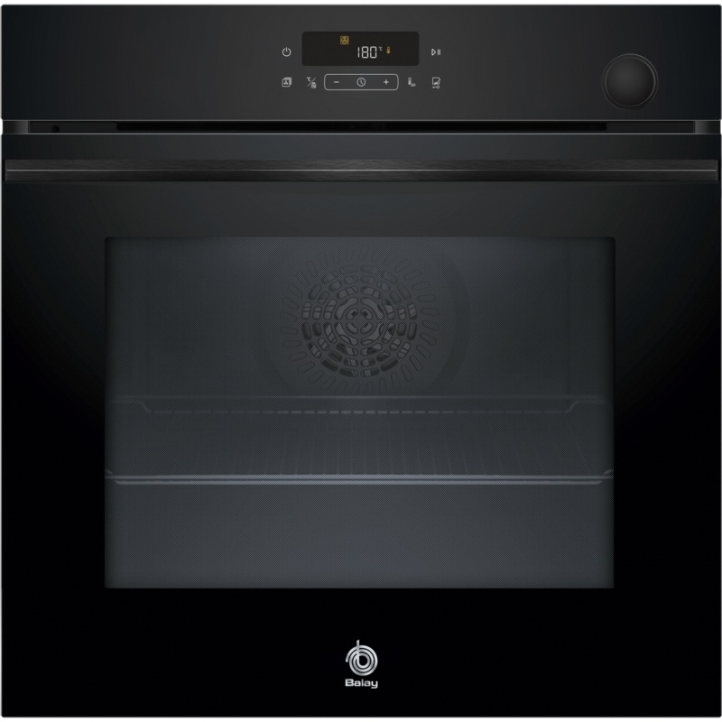 HORNO MULTIFUNCION CON FUNCION VAPOR CRISTAL NEGRO BALAY 3HA5129N3