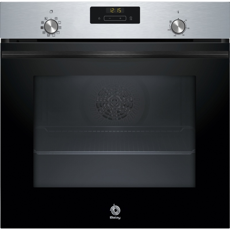 HORNO MULTIFUNCION CRISTAL NEGRO-INOX BALAY 3HA4031X3