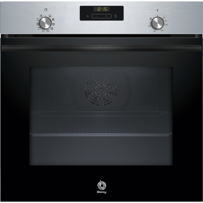 HORNO MULTIFUNCION CRISTAL NEGRO-INOX BALAY 3HB413CX3