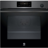 HORNO MULTIFUNCION PIROLITICO Y CON FUNCION VAPOR CRISTAL NEGRO-GRAFITO BALAY 3HA4821G3