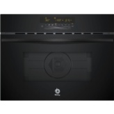 HORNO COMPACTO MULTIFUNCION CON MICROONDAS CRISTAL NEGRO BALAY 3CW5179N3