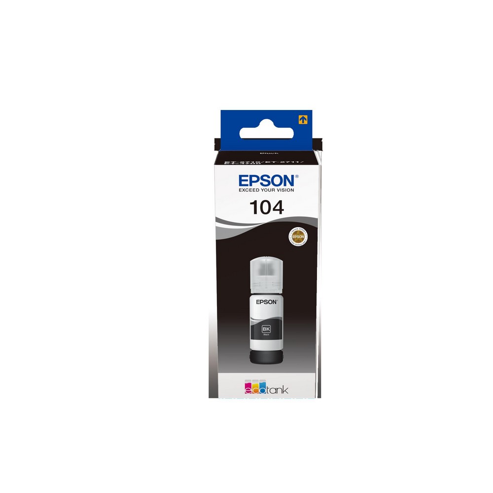 TINTA EPSON 104 ECOTANK NEGRO C13T00P140