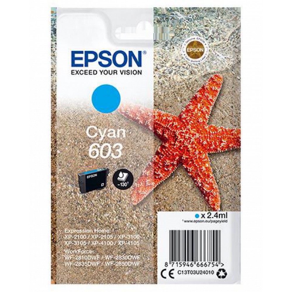 TINTA EPSON 603 CIAN C13T03U24020