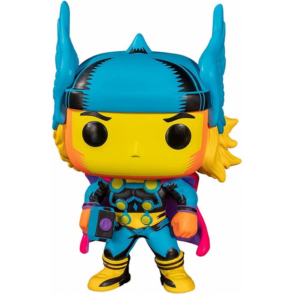 FUNKO POP MARVEL BLACK LIGHT THOR MULTICOLOR