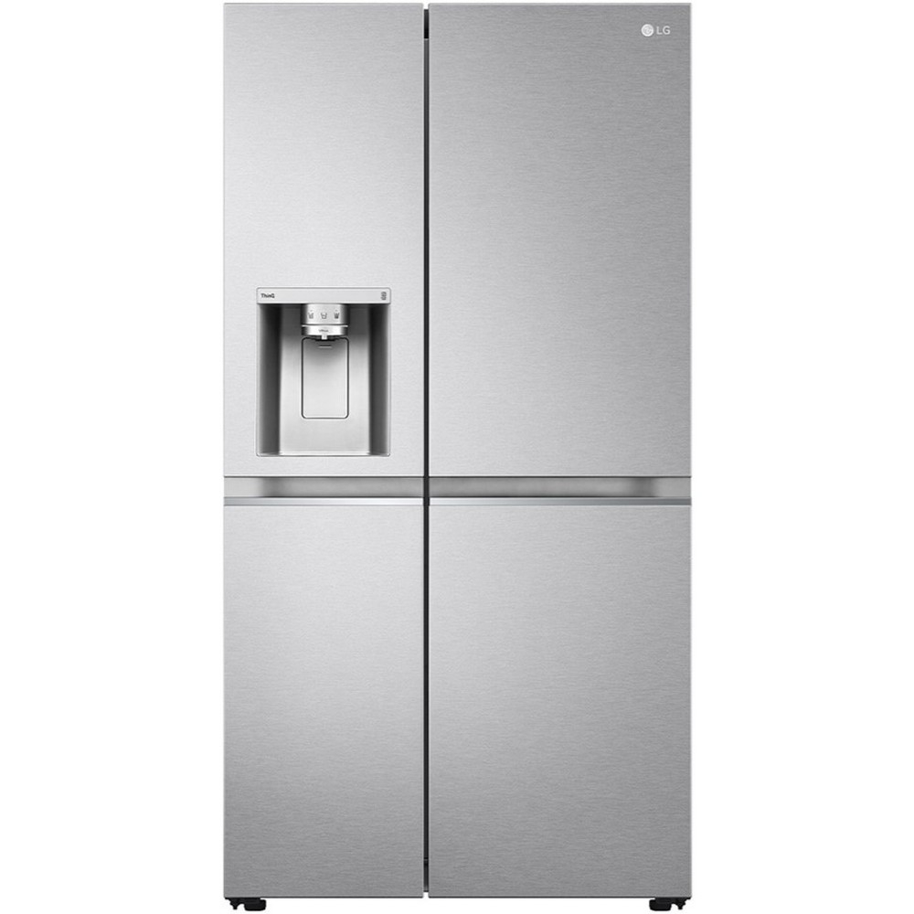 FRIGORIFICO SIDE BY SIDE NO FROST INOX CON DISPENSADOR LG GSLV91MBAD