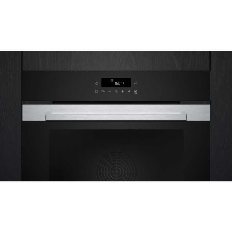 HORNO MULTIFUNCION CRISTAL NEGRO-INOX SIEMENS HB372AES3 1