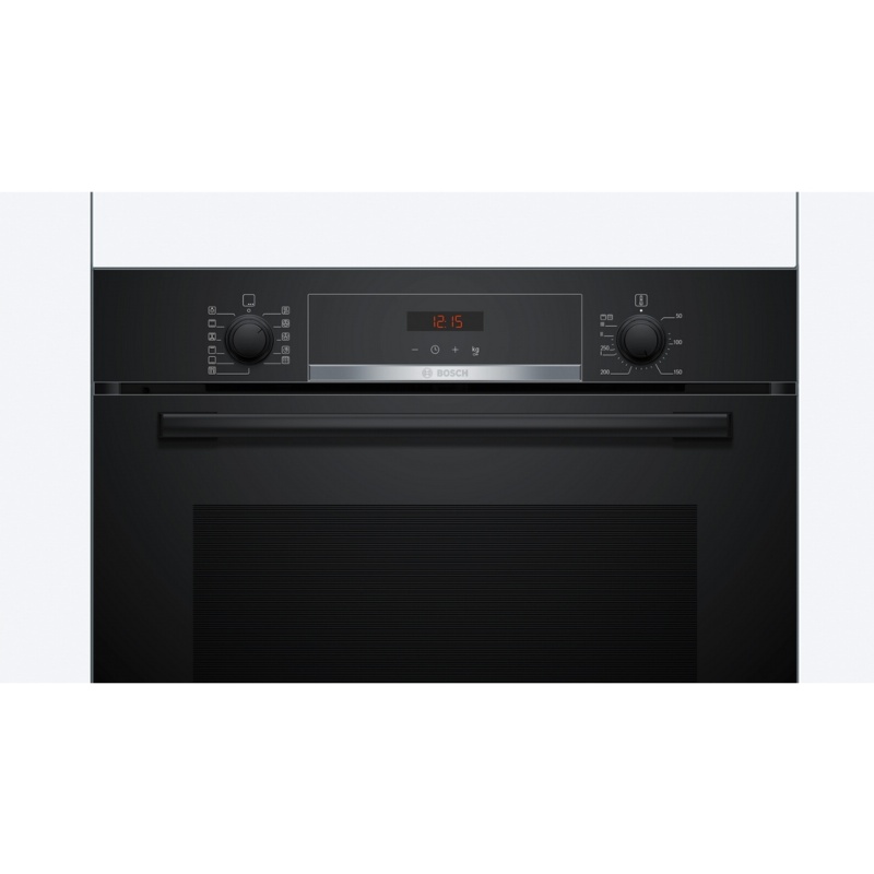 HORNO MULTIFUNCION PIROLITICO CRISTAL NEGRO BOSCH HBA574BB3 1