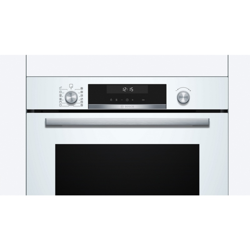 HORNO MULTIFUNCION PIROLITICO CRISTAL BLANCO BOSCH HBG578EW7 1