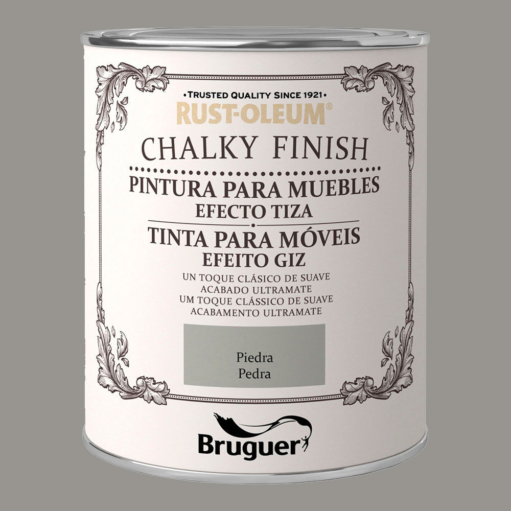 RUST-OLEUM CHALKY FINISH MUEBLE PIEDRA 0,750L 5397555 BRUGUER